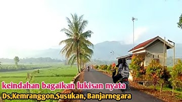 Suasana Alam Desa ini Bagaikan Lukisan Yang Nyata, desa kemranggon susukan banjarnegara