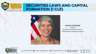 Securities Laws and Capital Formation