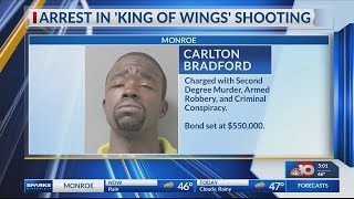 Man arrested for shooting death at King of Wings restaurant