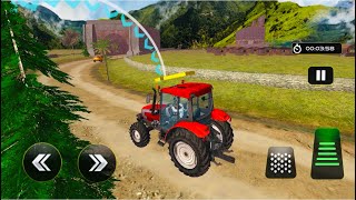 USA Offroad Tractor Pulling Driver - Heavy Duty Tractor Pull The Vehicle - Android Gameplay screenshot 4