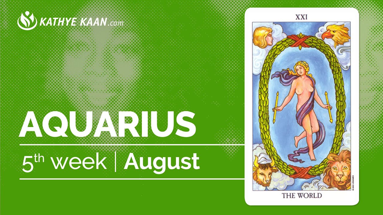 aquarius weekly 2 to 8 tarot video