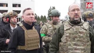 Prezydent Rp Andrzej Duda W Ukrainie Fakt.pl