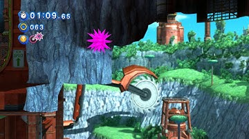 Sonic Generations - Planet Wisp Act1 Time Attack