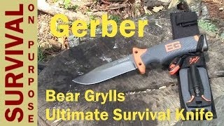 Gerber Bear Grylls Ultimate Survival Knife Review