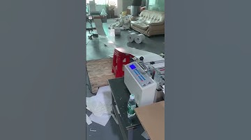 Paper roll to sheet cutting machine