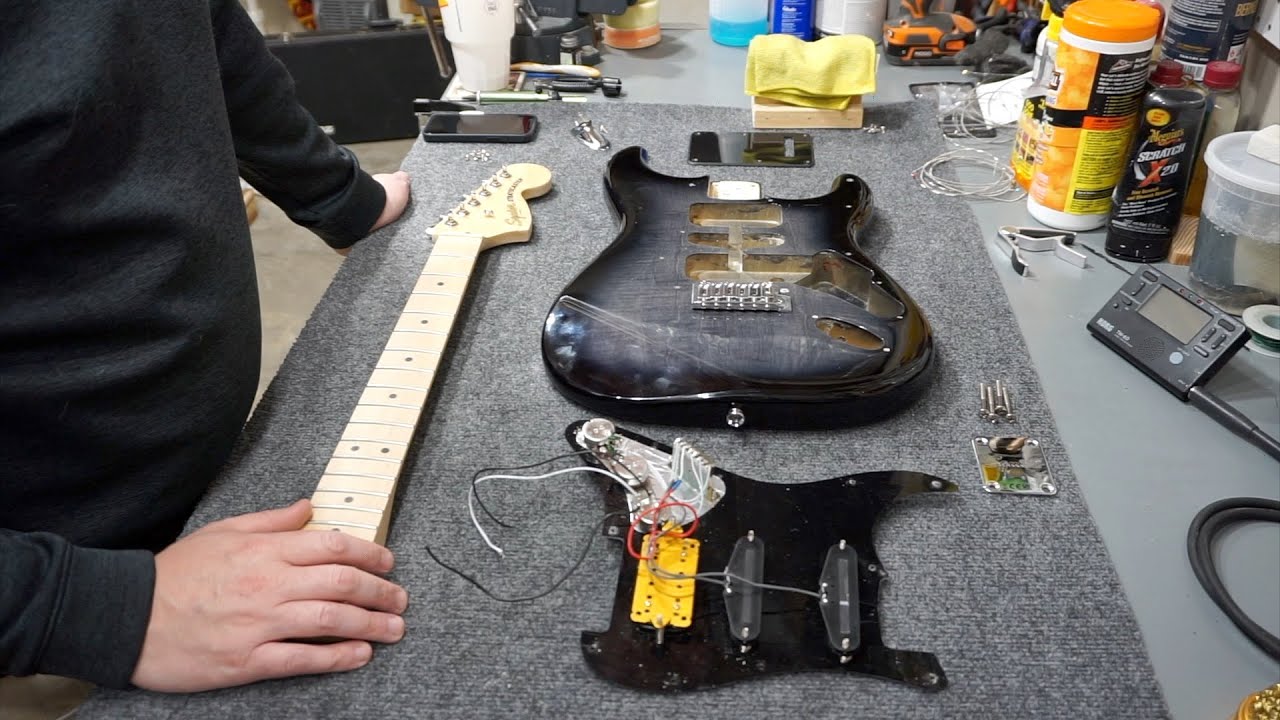 Tearing Down and Disassembling a 2021 Squier Affinity