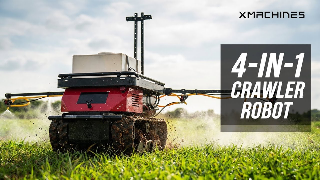Multipurpose Crawler Farming Robot