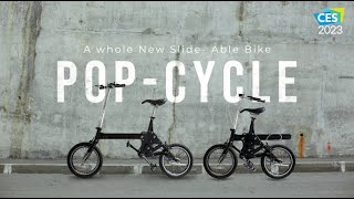 Popsicle Pop-cycle! A whole new foldable and slidable bike [Crowdfunding Kickstarter Indiegogo]