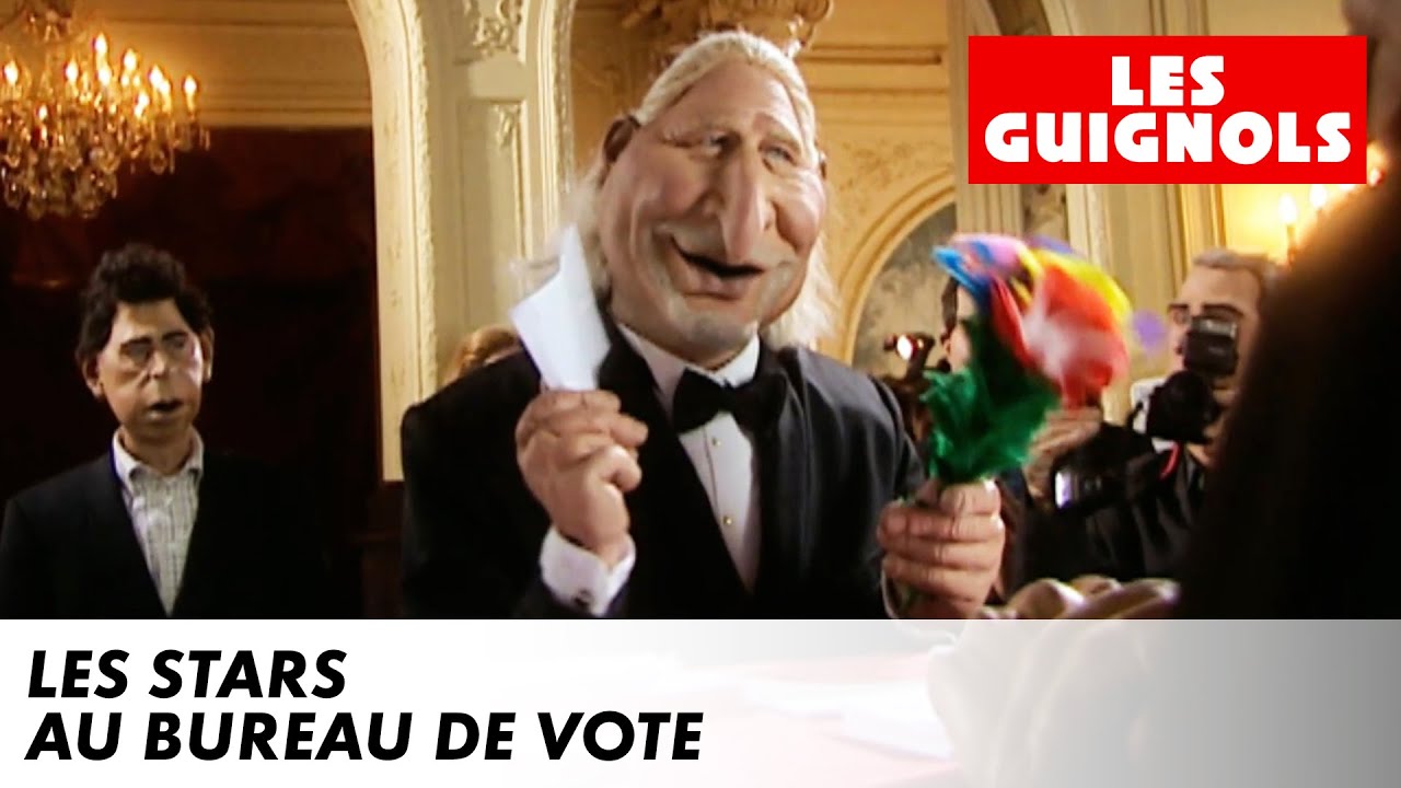 Les stars au bureau de vote - Les Guignols - CANAL+