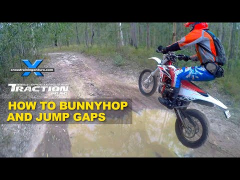 How to jump gaps and 'bunny hop' on dirt bikes︱Cross Training Enduro