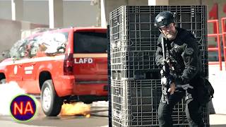 Rescuing the Fire Chief From a Blazing Hostage Situation | S.W.A.T. (2017)