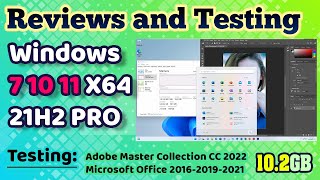 Review Windows 7 10 11 X64 21H2 PRO OEM ESD en US APRIL 2022 GEN²