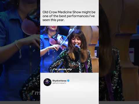 Okay this is actually insane! #oldcrowmedicineshow #band  #music