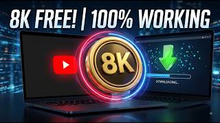 Download ANY YouTube Video in 8K Ultra HD For FREE! 😱 (100% Working) screenshot 1