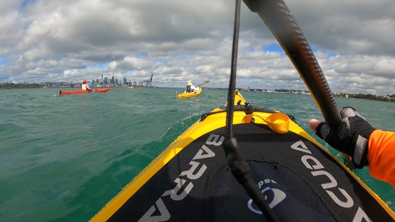 First paddle with the Barracuda Enigma sea kayak YouTube