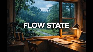 Rain Sounds for Long Work Sessions & Flow State (No Music)