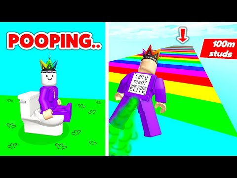 FARTING At 5,706,969 FART POWER on Roblox FART Race