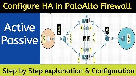 Day-10 | How to Configure HA in PaloAlto Firewall | Paloalto Firewall Full Course