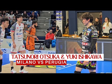 Yuki Ishikawa & Tatsunori Otsuka in Milano! | Milano vs Sir