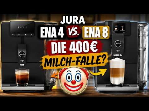 Videovorschau: JURA ENA 4 vs ENA 8: Für 380 Euro Aufpreis kaufst du dasselbe Konstruktionsproblem mit