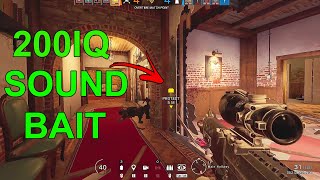 Sound Baiting to Win the Game - Rainbow Six Siege