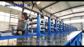 Roll Forming Machine | Solar Frames Roll Forming Machine | Solar Channel Roll forming machine
