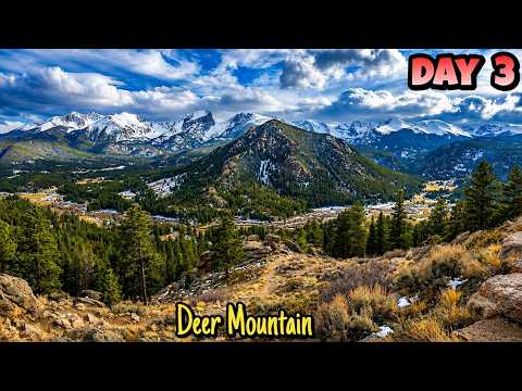 Day 3 of Colorado Trip Vlog: March 12th, 2026 (Climbing Deer Mountain in RMNP)