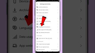 🔥How to change language on instagram || instagram me language kaise change kare #shorts #viral