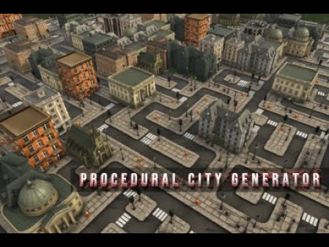 Unity - Procedural City Generator - YouTube