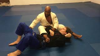 Taking Back from Armbar Attempt