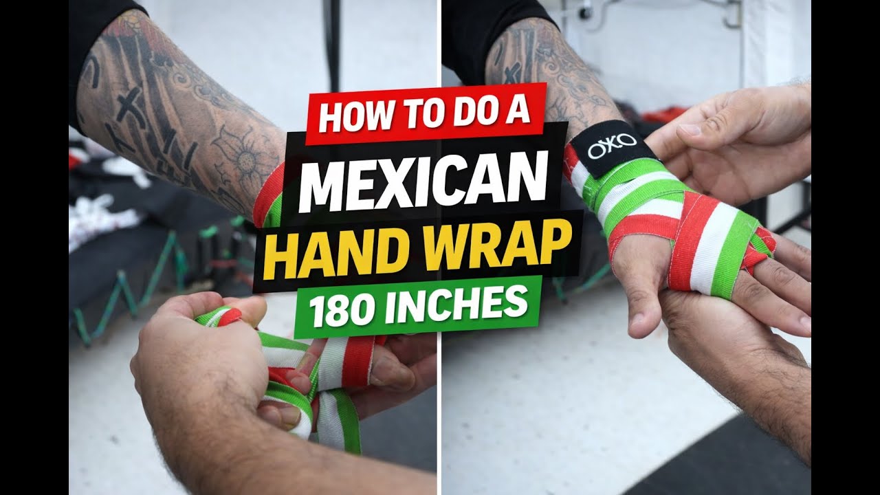 Mexican Hand Wrap Step-by-Step | Boxing & MMA - YouTube