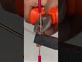 How to twist electrical wires like a pro. #electrician #tips #tricks #asmr #construction #diy