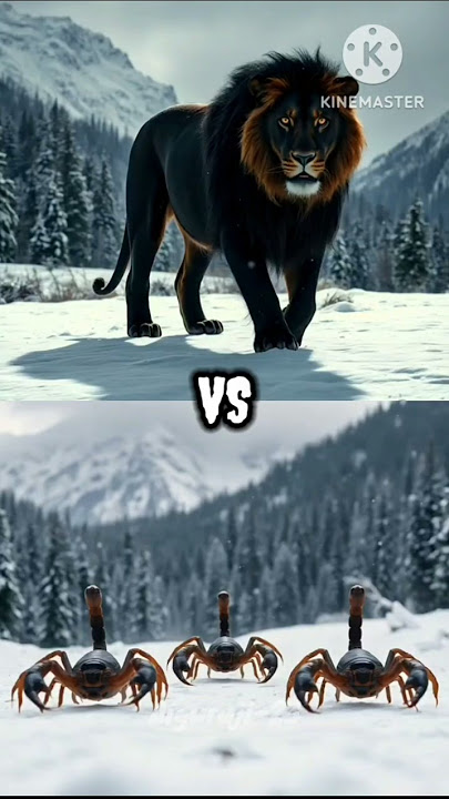 Scorpions or (lion, wolf)