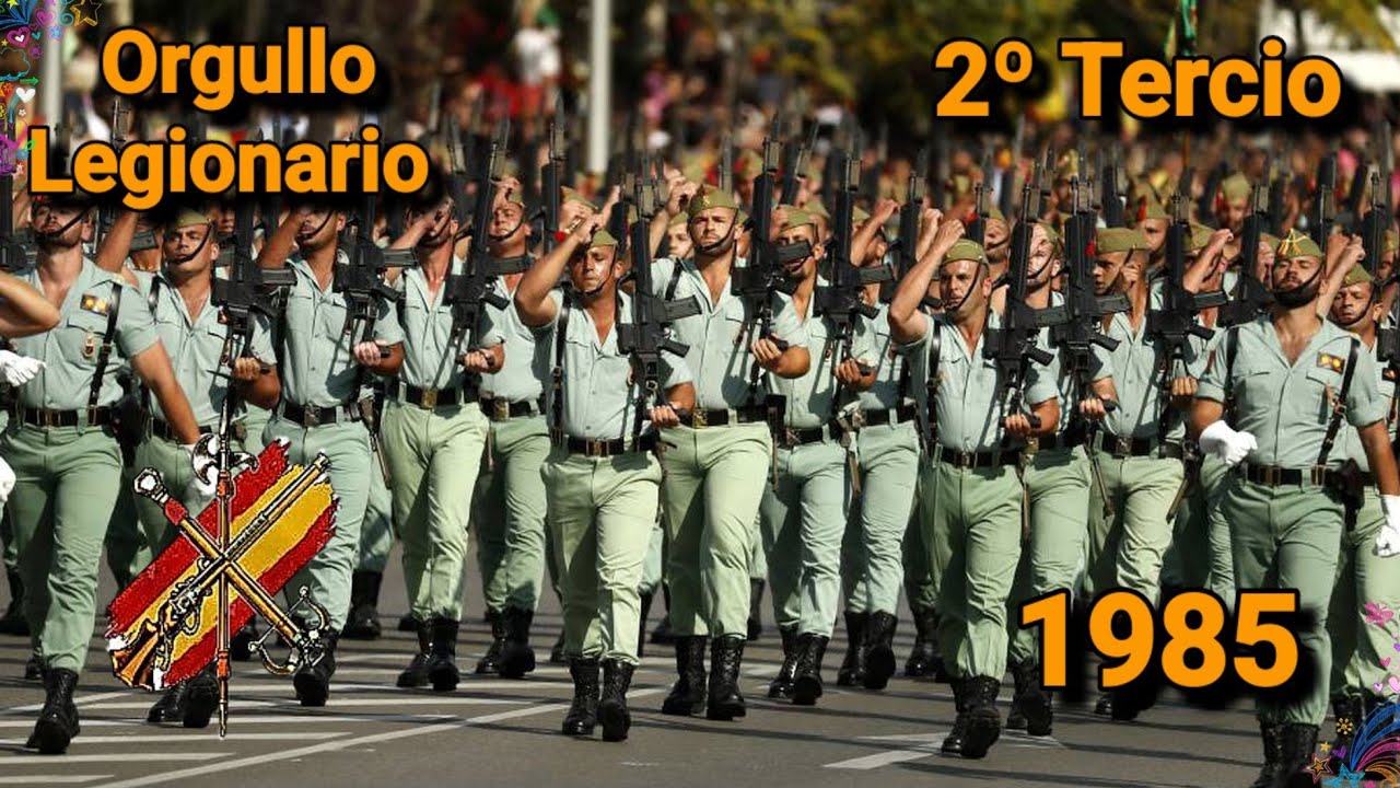 El Día en el que 2º Tercio de la Legión Desfiló en Galicia.