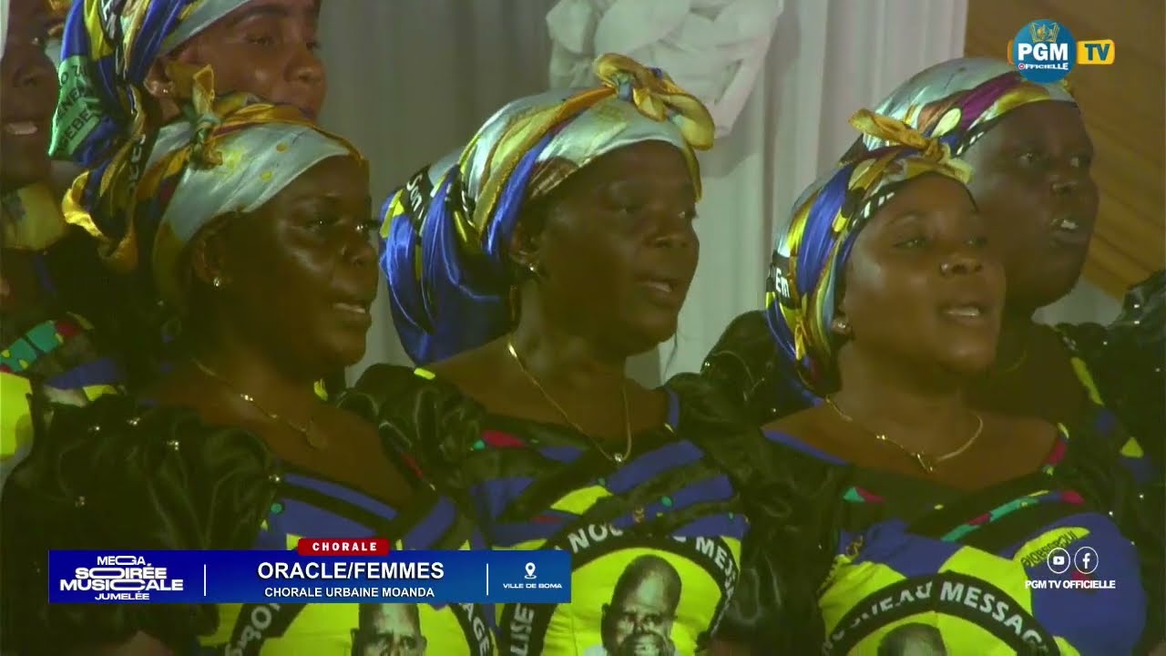 MEGA SOIREE:INCROYABLE MAIS VRAIE LA CHORALE ORACLE DE L'ETERNEL BOUGE BOMA