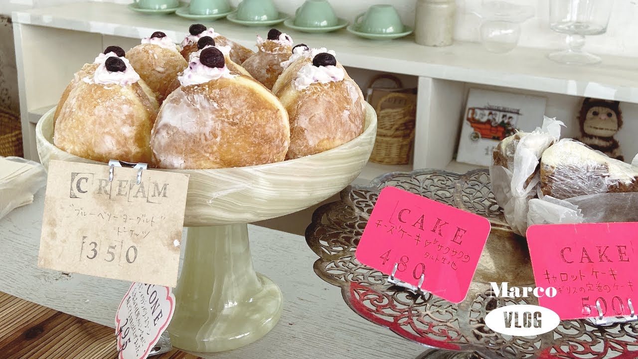 【東京Vlog】歩いてカフェ巡り/【浅草橋】アイスクリーム/【蔵前】ドーナツ・焼き菓子