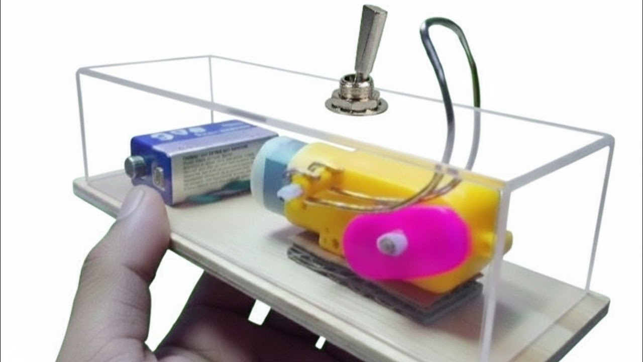 How To Make Useless Machine ( Without arduino) | Hacker4u