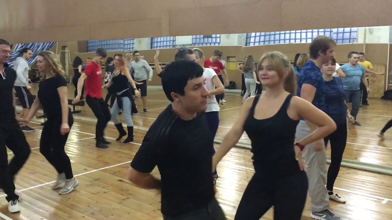Bachata lessons - Alex Khazin salsa studio. Odessa 2018