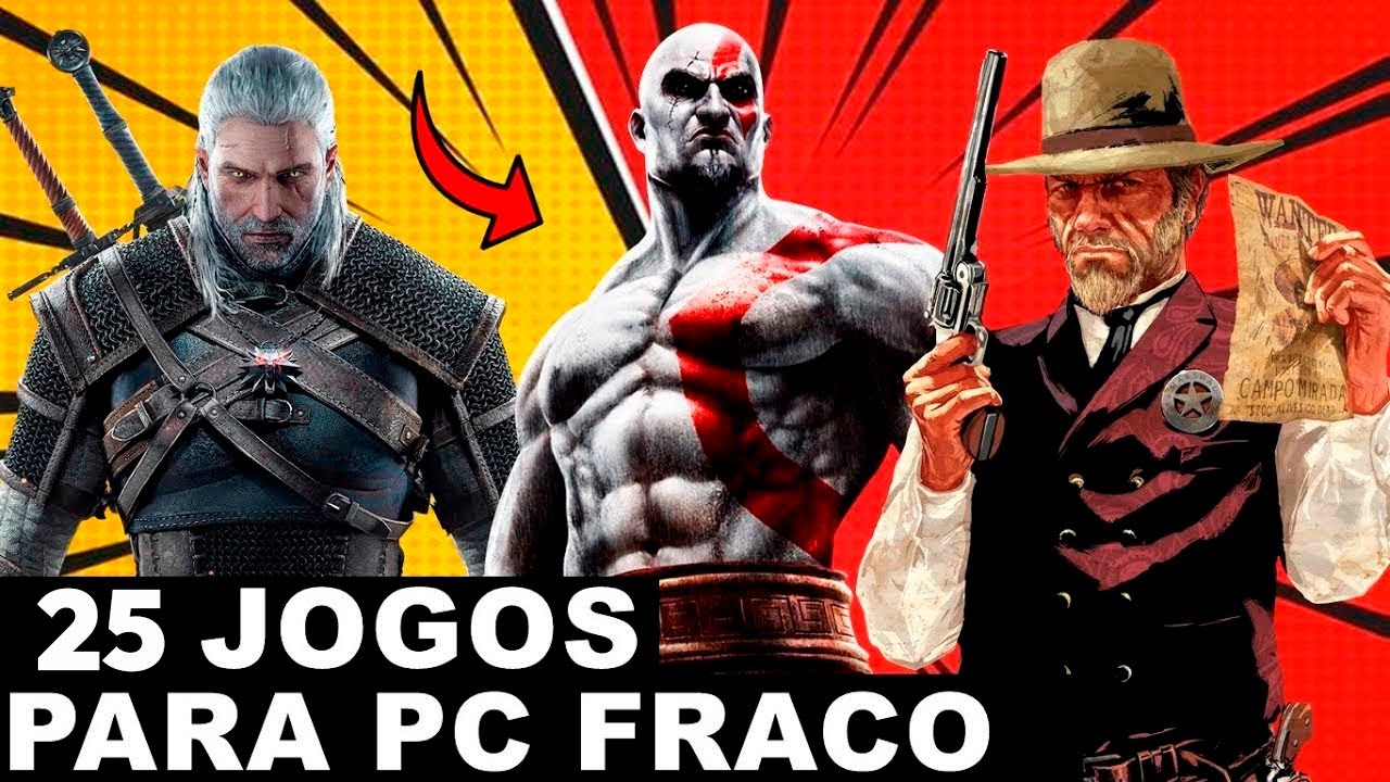 🥇25 Melhores Jogos Leves para PC Fraco (CELERON 2GB RAM) em 2025 | PARA PC SEM PLACA DE VIDEO!