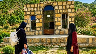 The last hope of a homeless mother and daughter; the hut that changed their lives