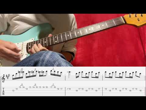 [TAB]日向坂46 どうして雨だと言ったんだろう？ guitarsolo