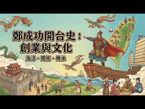 左營、新營、林鳳營...你住的地方其實是軍營？揭密台灣地名背後的硬核歷史。鄭成功開台史：創業與文化｜#PLAY兔研究所