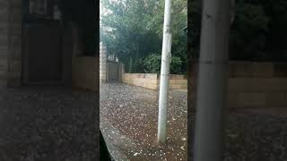 סופת ברד בירושלים