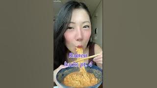 RAMEN HACKS || Creamy SAMYANG Cheese || SPICY Korean Noodles #shorts