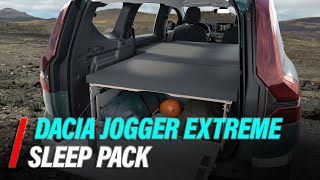 Dacia Jogger Extreme Gains Sleep Pack 