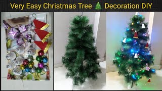 Very Easy Christmas Tree 🌲 Decoration DIY