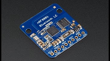 The Adafruit Bluefruit LE (Bluetooth Smart, Bluetooth Low Energy, Bluetooth 4.0) nRF8001
