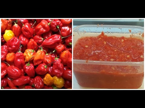 Video: Pilipili nyekundu za scotch bonnet zina moto kiasi gani?