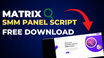 SMM Matrix SMM Panel Script Free Download | SMM Panel Script Free download | Matrix SMM Panel Script