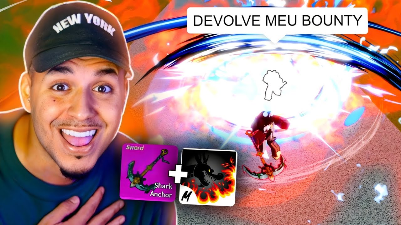 BOUNTY FÁCIL com esse COMBO de SHARK ANCHOR e DRAGON TALON no Blox fruits 🔥😱